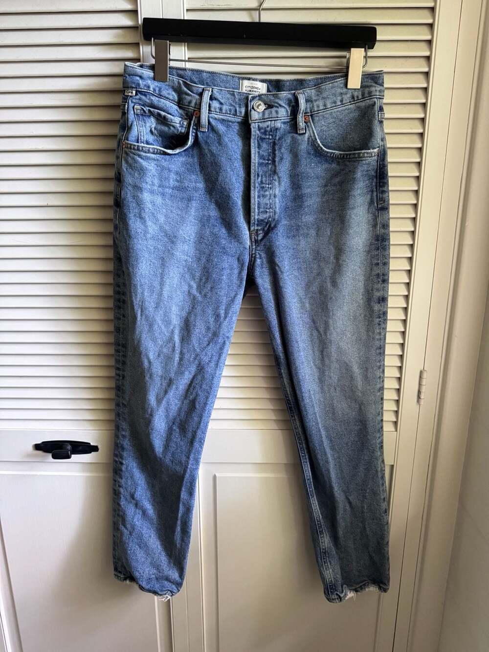 Citizens of Humanity Jolene High-Rise Straight Leg Jeans